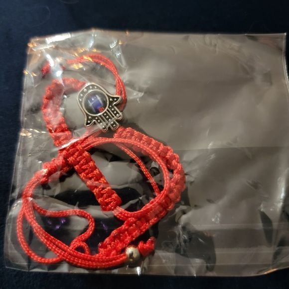 Red String Hand-made Blue Evil Eye Lucky Kabbalah Bracelet Fashion Jewelry Gift‎ - Picture 2 of 2